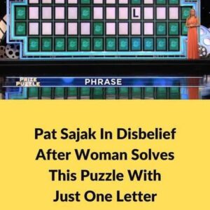 Wheel Of Fortune Prodigy Solves Puzzle With One Letter And Pat Sajak Can’t Believe It.